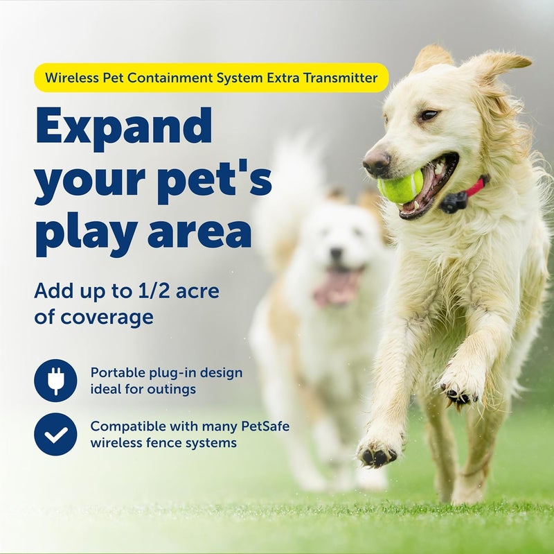 PetSafe Wireless Fence Extra Transmitter for Dogs - Expands Yard Coverage - Image 2